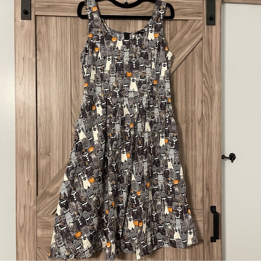 NWT Boo cats Glow in the dark dress